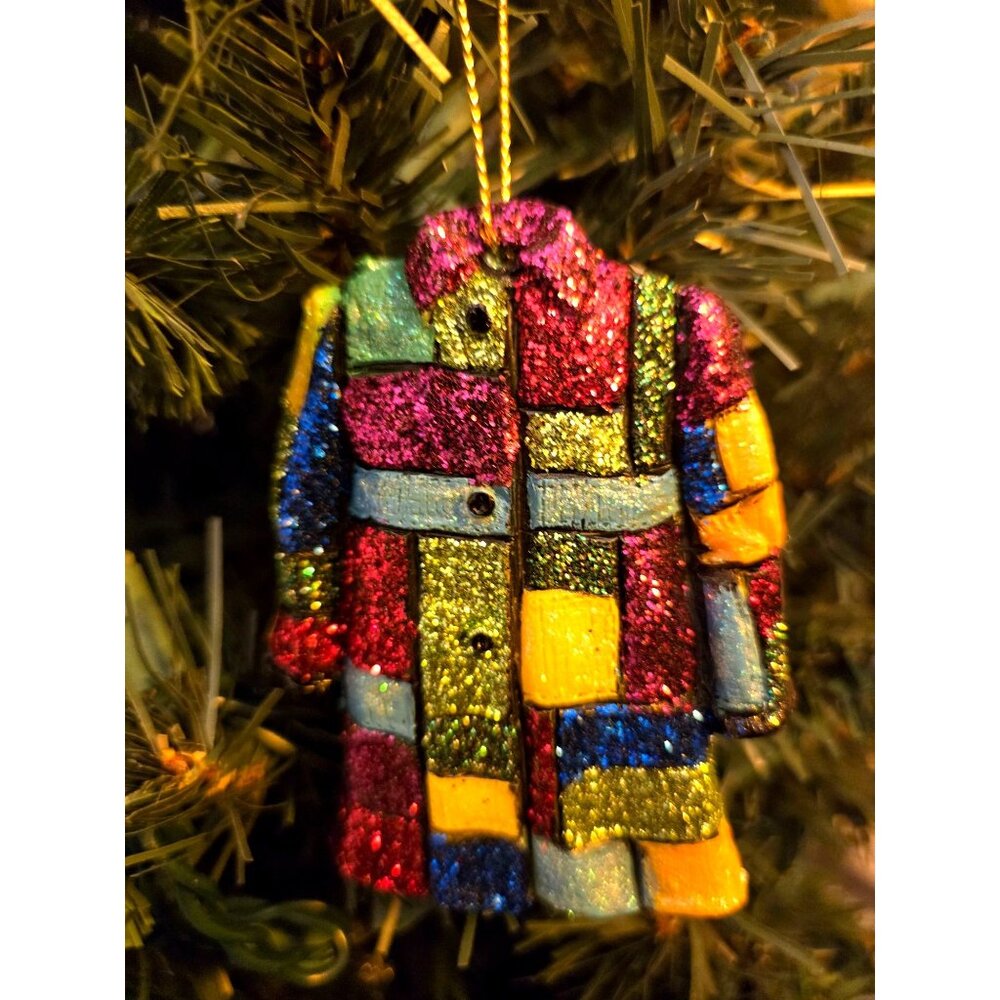 Dolly Parton Coat of Many Colors Christmas Ornament Dollywood Exclusive  NIB